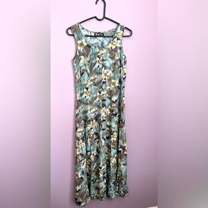 Vintage 90's All That Jazz Floral Maxi dress